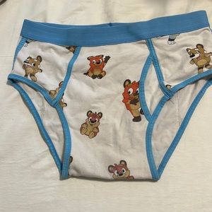 Tykables Medium Koda Cubs Briefs, Men’s Medium, Rare Discontinued